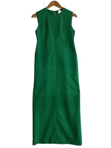 商品画像：BACK OPEN I LINE ONE PIECE/1/コットン/GRN/12112-5112// 1