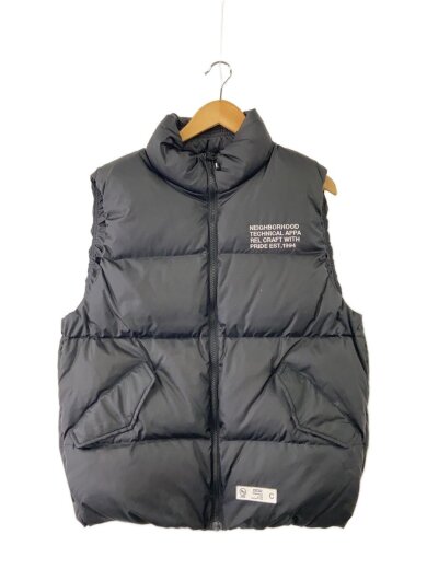 商品画像：22AW/DOWN VEST/ダウンベスト/M/ポリエステル/BLK/222TSNH-JKM11// 1