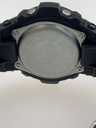 商品画像：ソーラー腕時計・G-SHOCK/デジアナ/ラバー/BLK/BLK/SS// 3