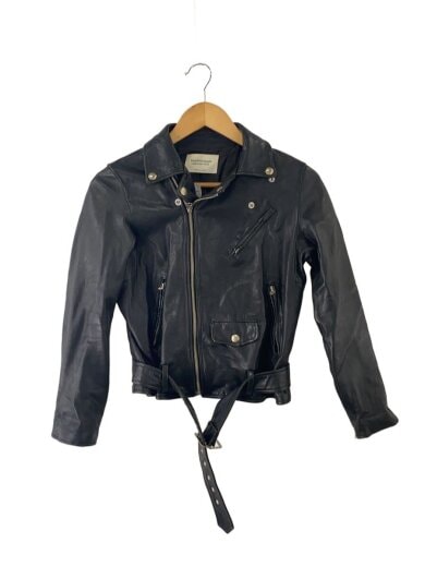 商品画像：shrink leather riders jacket/SIZE:150/羊革/BLK/1530402401// 1