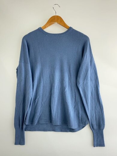 商品画像：21AW/Cashmere Logo Knit Pu/FREE/カシミア/BLU/20-080-560-0116-3-0// 2