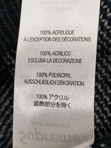 商品画像：24FW/FUCK MONEY SWEATER/ニット・セーター(厚手)/M/ポリエステル/BLK 4