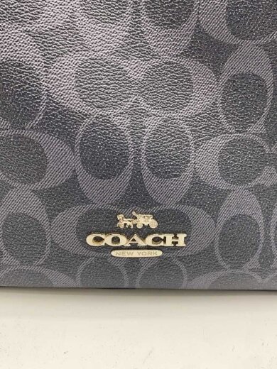 商品画像：ショルダーバッグ/レザー/NVY/総柄 5