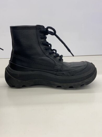 商品画像：レースアップブーツ/25.5cm/BLK/レザー 7