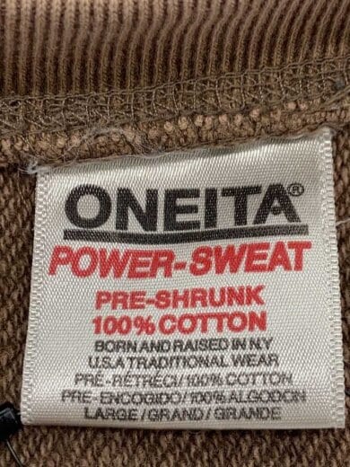 商品画像：スウェット/--/コットン/BRW/無地/75-13-0108-146 3