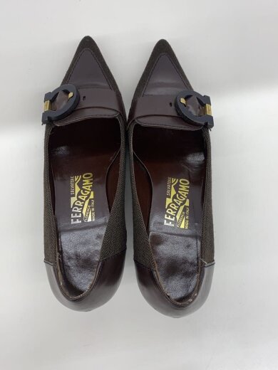 商品画像：パンプス/UK6/BRW/キャンバス/19652 3