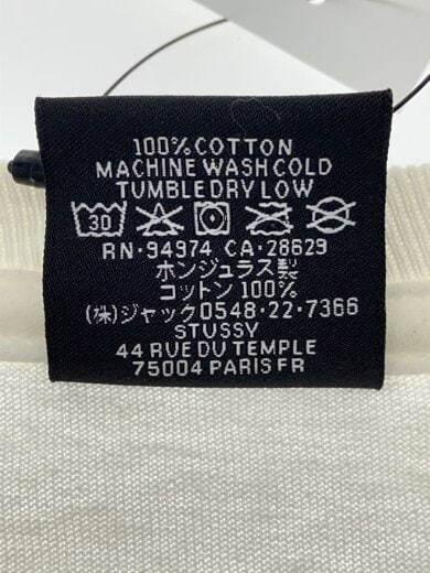 商品画像：Tシャツ/L/コットン/WHT 4