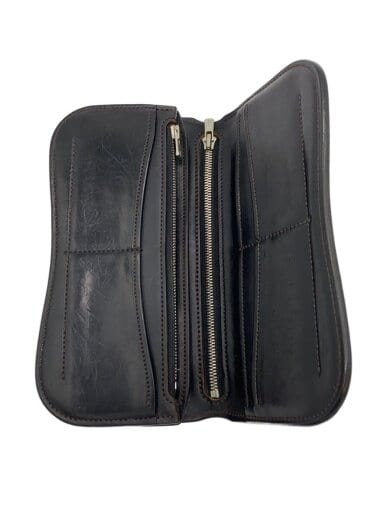 商品画像：長財布/レザー/BLK/無地/メンズ/BLISTER L/コードバン 4