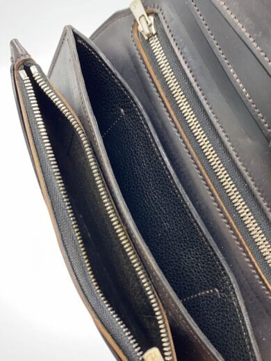 商品画像：長財布/レザー/BLK/無地/メンズ/BLISTER L/コードバン 5