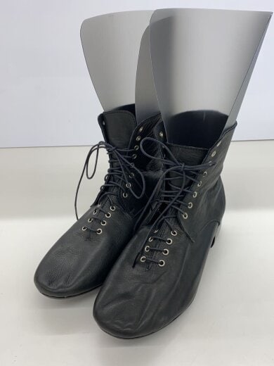 商品画像：レースアップブーツ/--/BLK/レザー/YC-E14-764-2-6 2
