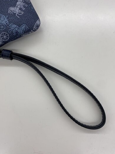 商品画像：ポーチ/レザー/NVY/総柄/88083 7