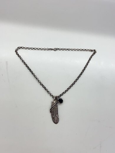 商品画像：フェザーモチーフ/ネックレス/SV925/SLV/トップ有/メンズ// 2