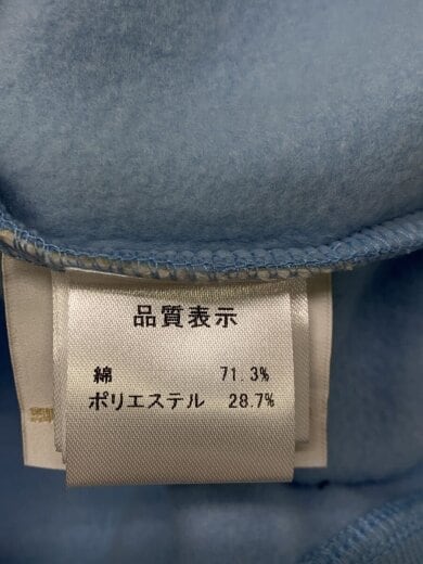 商品画像：パーカー/L/ポリエステル/BLU/おばけ刺繍// 4
