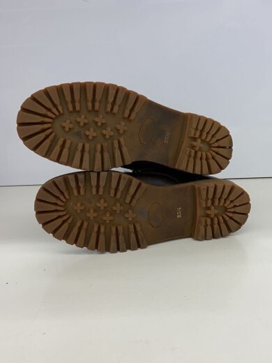 商品画像：ダブルバックル/レースアップブーツ/25.5cm/BRW/レザー// 4