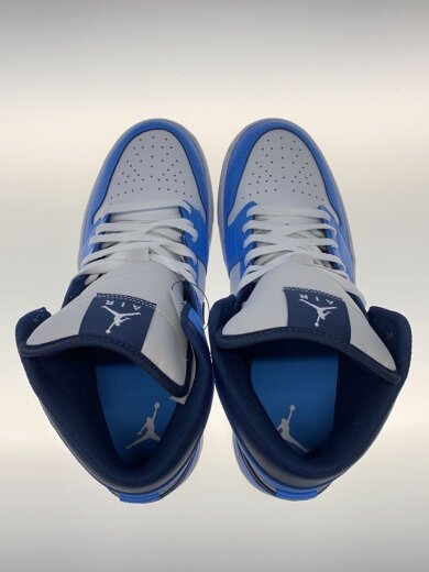 商品画像：Air Jordan 1 Mid University Blue/ハイカットスニーカー/28.5cm/DQ8426405// 3