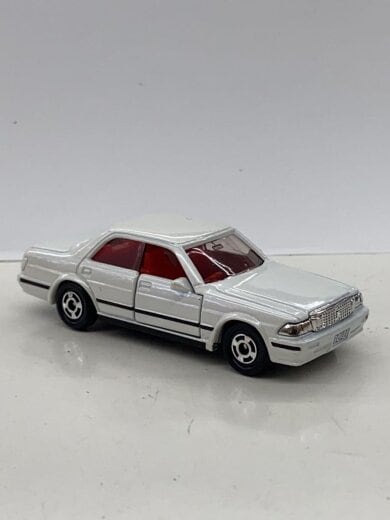 商品画像：トミカ/日本製/1987年№55/TOYOTA CROWN(トヨタクラウン)SCALE 1/63 /白/ 4