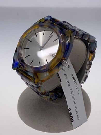 画像：NIXONTIME TELLER ACETATE/腕時計/アナログ/BLK/マルチカラー/プラスチック2