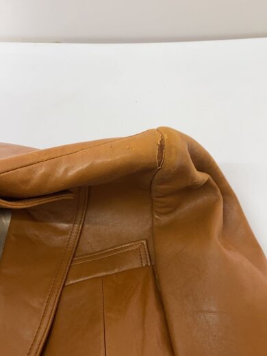 商品画像：cresco/テーラードジャケット/42/レザー/BRW// 6