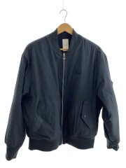 リバーシブル ボンバージャケット/ブルゾン/XL/ポリエステル/GRY/IN1026