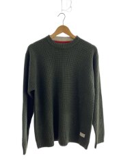 OLD STUSSY/ニット・セーター(厚手)/M/アクリル/KHK