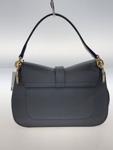 商品画像：FLOW/トップハンドル/ハンドバッグ/レザー/GRY 3