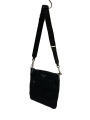 ショルダーバッグ/ナイロン/BLK/1BH716