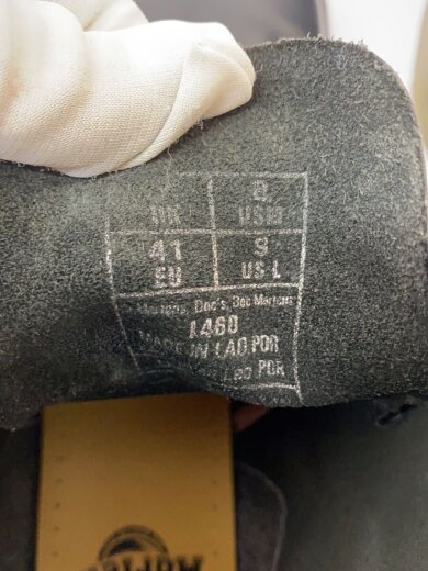 商品画像：1460/8ホール/レースアップブーツ/UK7/BLK 5