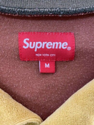 商品画像：20AW/PATCHWORK VELOUR L/S POLO/ニット・セーター(厚手)/M/ベロア/マルチカラー 4