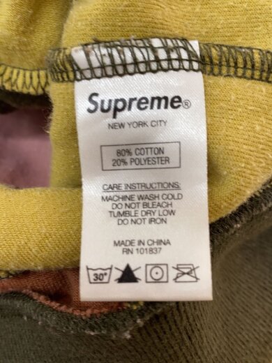 商品画像：20AW/PATCHWORK VELOUR L/S POLO/ニット・セーター(厚手)/M/ベロア/マルチカラー 5