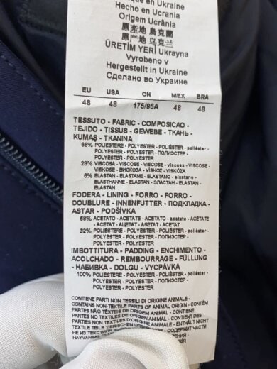 商品画像：OVER JACKET/コート/48/ポリエステル/NVY/41LCH0 5