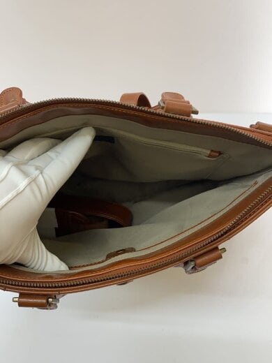 商品画像：ビジネスバッグ/バッグ/レザー/BRW/ブラウン/無地 6