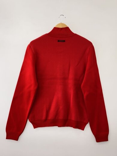 商品画像：襟付/カーディガン(薄手)/48/コットン/RED/1mb1z 2