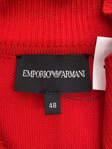 商品画像：襟付/カーディガン(薄手)/48/コットン/RED/1mb1z 3