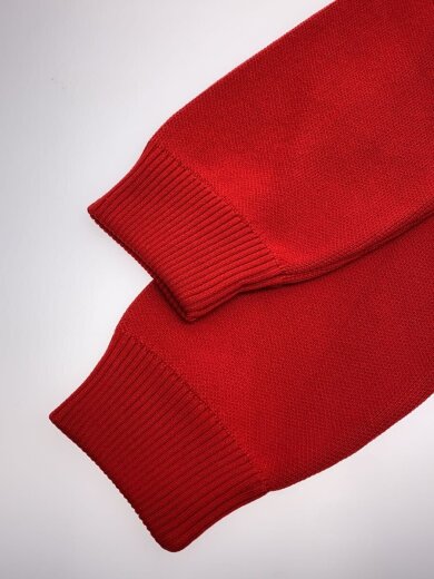 商品画像：襟付/カーディガン(薄手)/48/コットン/RED/1mb1z 5