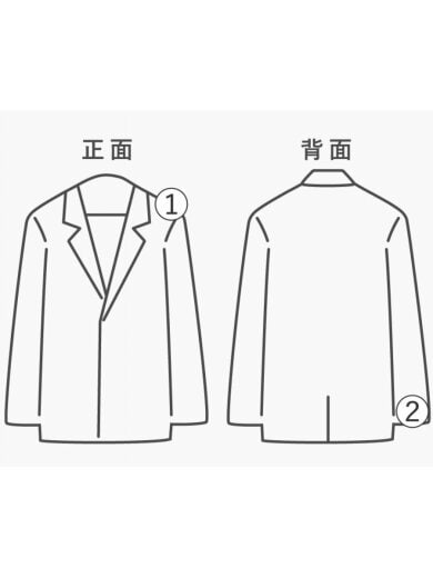 商品画像：ジップパーカー/M/ポリエステル/CRM/631-9177003 8
