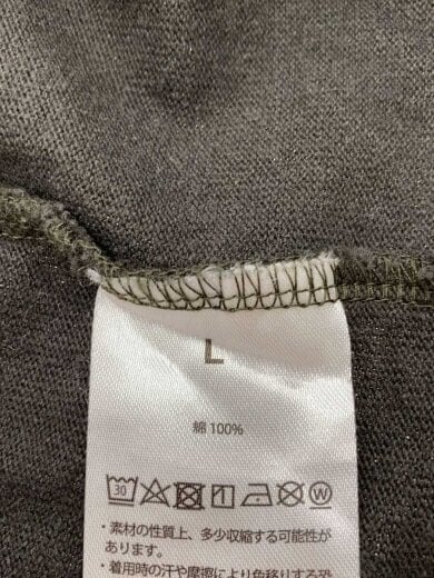 商品画像：長袖Tシャツ/L/コットン/BLK 4