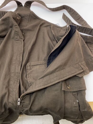 商品画像：24AW/オーバーオール/M/コットン/KHK/無地/HO-D99-040 3