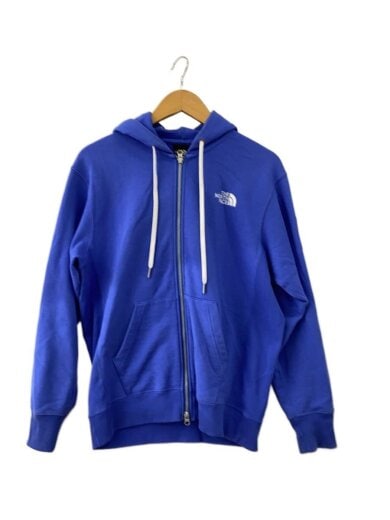 商品画像：SQUARE LOGO FULL ZIP_スクエアロゴフルジップ/M/ポリエステル/BLU/無地 1