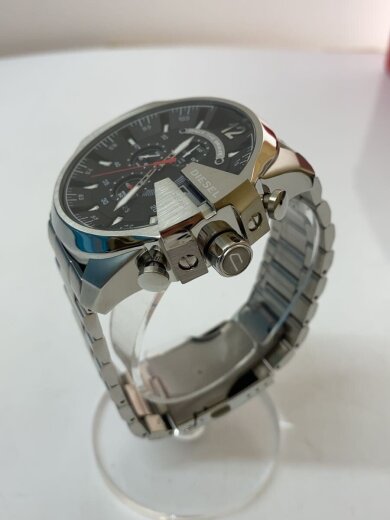 商品画像：MEGA Chief/クォーツ腕時計/アナログ/ステンレス/WHT/SLV/SS/DZ-4308 2