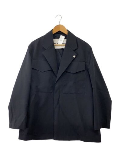 商品画像：23ss/テーラードジャケット/48/ウール/BLK/無地/J22BN0115 J40103// 1