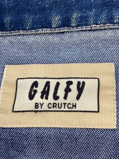 商品画像：GALFY/デニムジャケット/XL/刺繍/CRUTCH NYC// 3