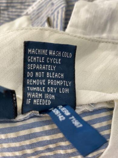 画像：POLO RALPH LAURENボトム/GUARANTEED TO WRINKLE/34/コットン/BLU/ブルー/ストライプ6