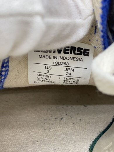 商品画像：ローカットスニーカー/24cm/BLU/キャンバス 5