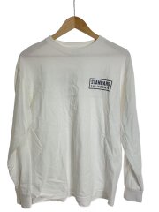 SD Heavyweight Box Logo Long Sleeve/長袖Tシャツ/M/コットン/WHT