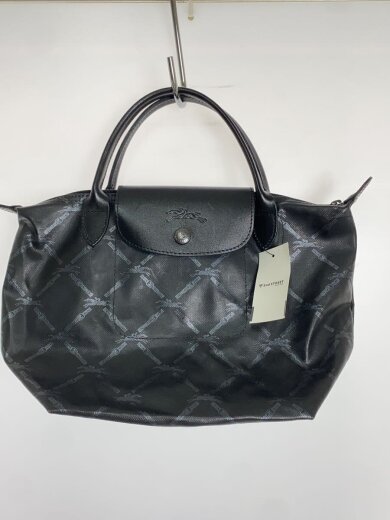 商品画像：ハンドバッグ/ナイロン/BLK/総柄/1621510001/プリアージュ 1