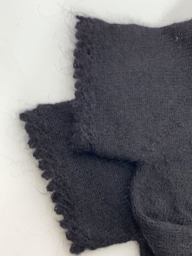 商品画像：ニット・セーター(薄手)/--/モヘア/BLK/無地 5