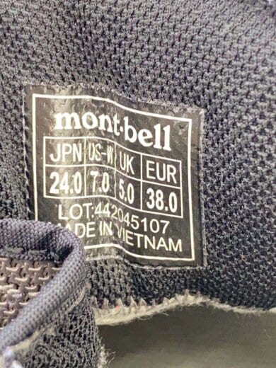 画像：mont-bellトレッキングブーツ/24cm/PUP/4420451075