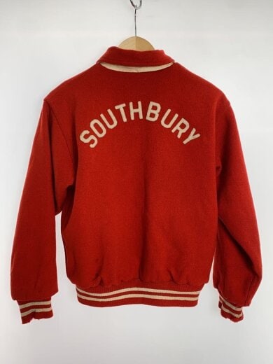 商品画像：スタジャン/--/--/RED/無地 2