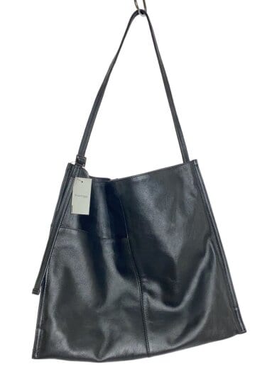 商品画像：トートバッグ/レザー/BLK/無地 3