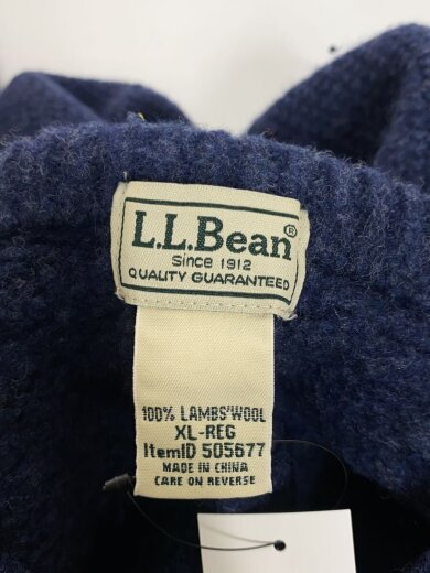 商品画像：ニット・セーター(厚手)/XL/ウール/NVY/無地 3